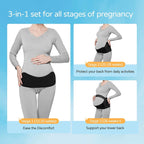 Pregnancy Maternity Support Belt – Adjustable Belly Band & Lower Back Support