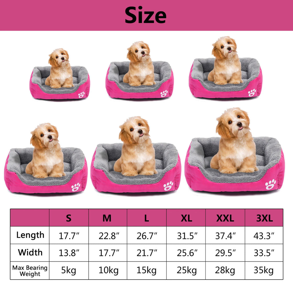 Calming Plush Pet Bed – Ultra Soft Warm Sleeping Nest for Dogs & Cats